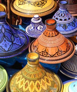 Gekleurde tagines
