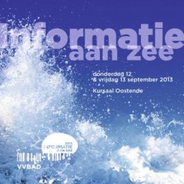 Voorzijde programmafolder Informatie aan Zee 2013