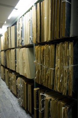 Depot met historische kranten