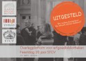 Banner van het overlegplatform met sticker "Uitgesteld"