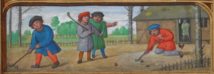 Fragment met de 'golfers'