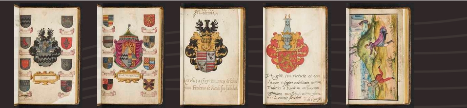 Pagina's uit: Album amicorum Frederik Van Reede