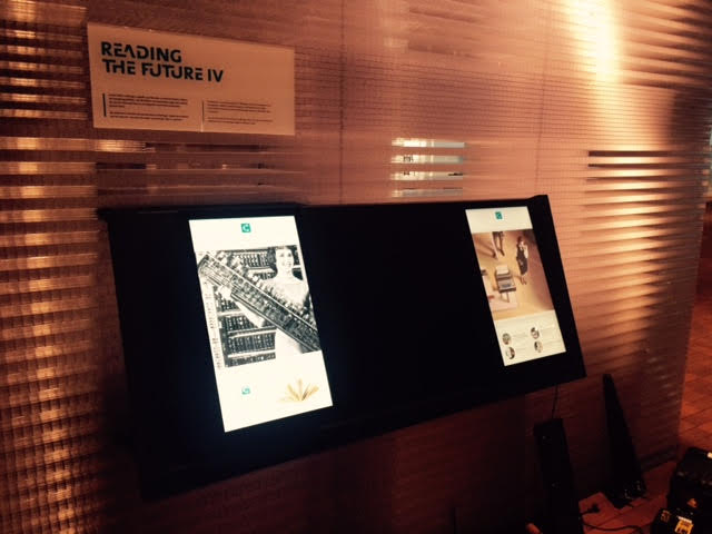 Interactieve schermen van Conn3ct op de Frankfurter Buchmesse