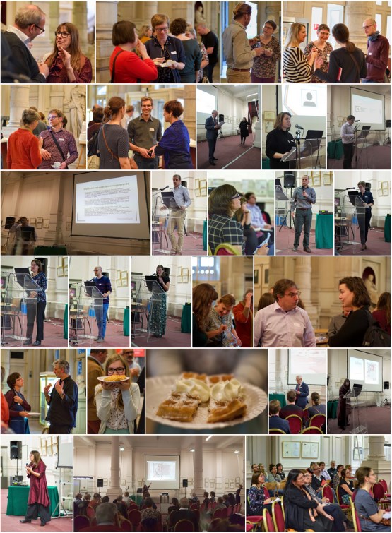 Fotocollage met foto's van het overlegplatform